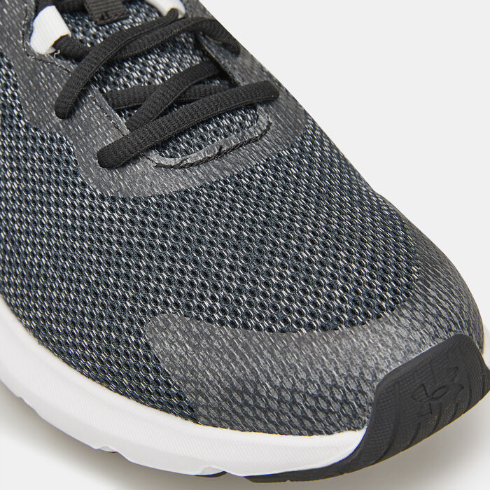Under Armour Men's UA Charged Rogue 3 Knit Running Shoe Black Under Armour Men's UA Charged Rogue 3 Knit Running Shoe Black image number 4