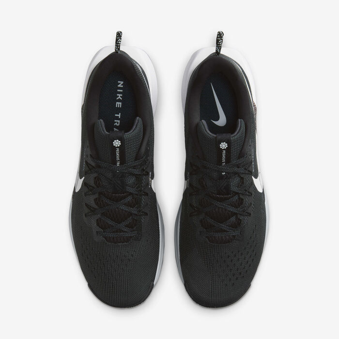 Nike Men's Pegasus 5 Trail-Running Shoes Black Nike Men's Pegasus 5 Trail-Running Shoes Black image number 4