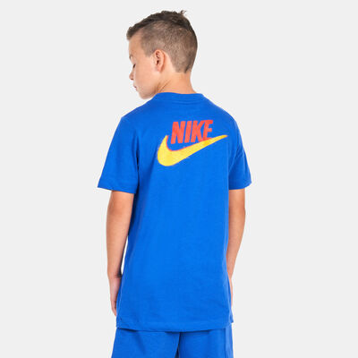 Nike Kids' Sportswear Graphic T-Shirt Blue