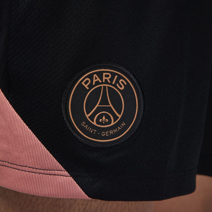 Nike Men's Paris Saint-Germain Strike Third Dri-FIT Football Shorts Black Nike Men's Paris Saint-Germain Strike Third Dri-FIT Football Shorts Black image number 3