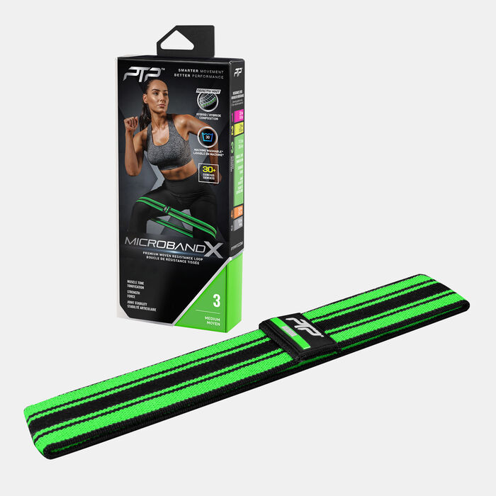 PTP Microband X Medium Resistance Band Green image number 0