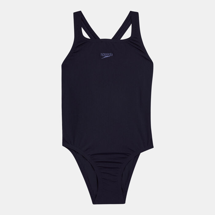 Speedo Kids' Essential Endurance+ Medalist Swimsuit (Older Kids) Blue Speedo Kids' Essential Endurance+ Medalist Swimsuit (Older Kids) Blue image number 0
