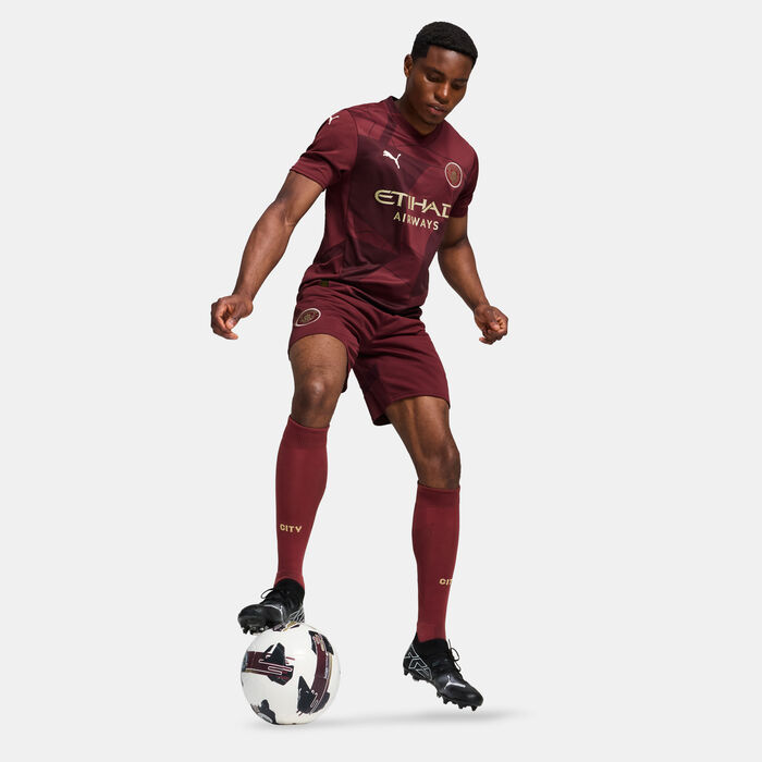 PUMA Men's Manchester City 24/25 Third Replica Football Jersey Purple PUMA Men's Manchester City 24/25 Third Replica Football Jersey Purple image number 2