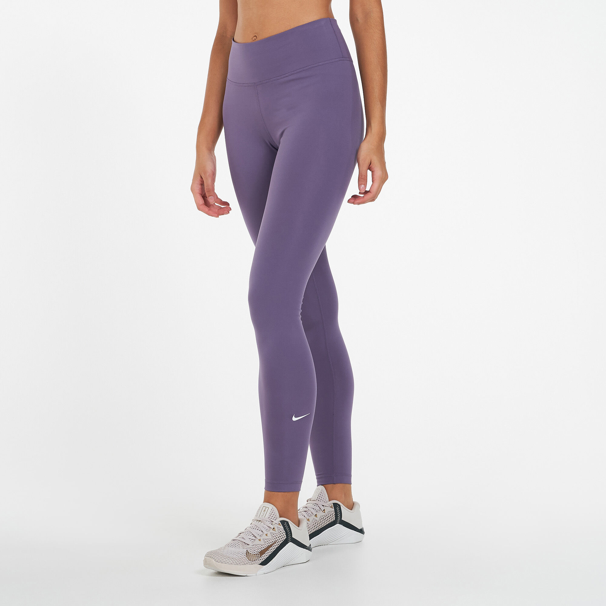 Nike dri fit purple leggings 2025