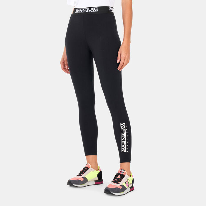 Napapijri Women's M-Box Leggings Black Napapijri Women's M-Box Leggings Black image number 0
