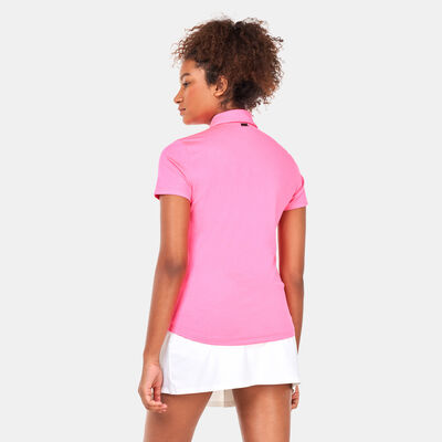 Under Armour Women's UA Zinger Short Sleeve Polo Shirt Pink Under Armour Women's UA Zinger Short Sleeve Polo Shirt Pink