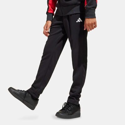 adidas Kids' Seasonal Essentials Colourblock Tracksuit Black