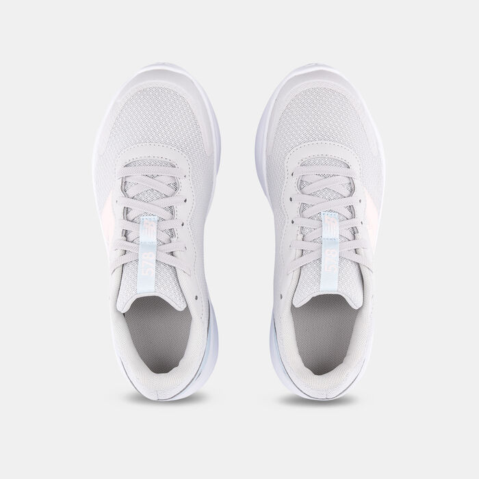 New Balance Kids' 578v1 Shoes Grey image number 4