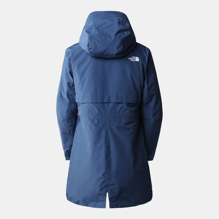 The North Face Women's Hikesteller Insulated Parka Jacket Blue image number 1