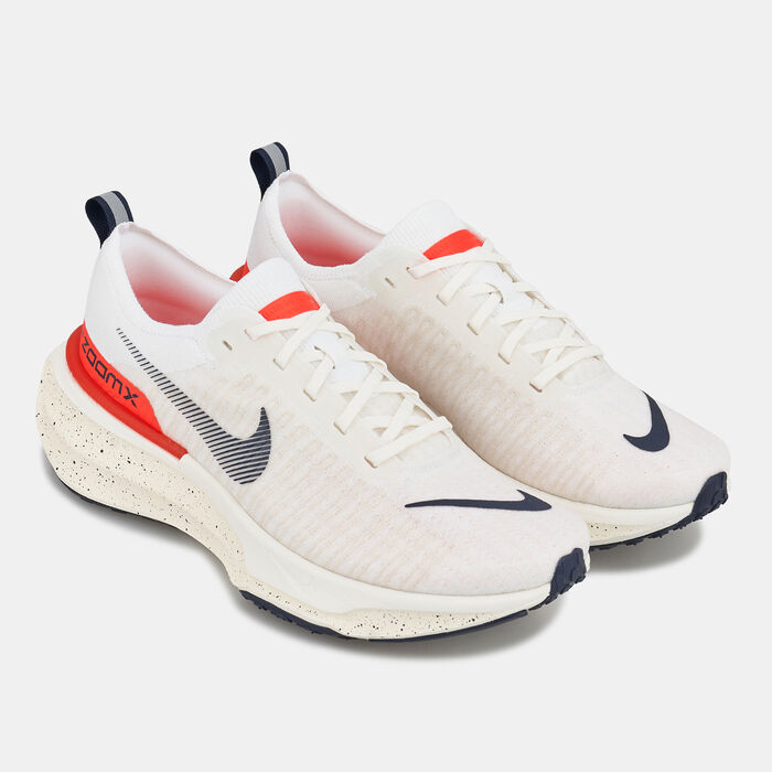 Nike Men's ZoomX Invincible 3 Running Shoe White Nike Men's ZoomX Invincible 3 Running Shoe White image number 2