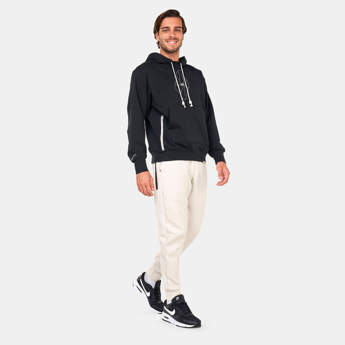 Jordan Men's Dri-FIT Standard Issue Basketball Hoodie Black Jordan Men's Dri-FIT Standard Issue Basketball Hoodie Black image number 2