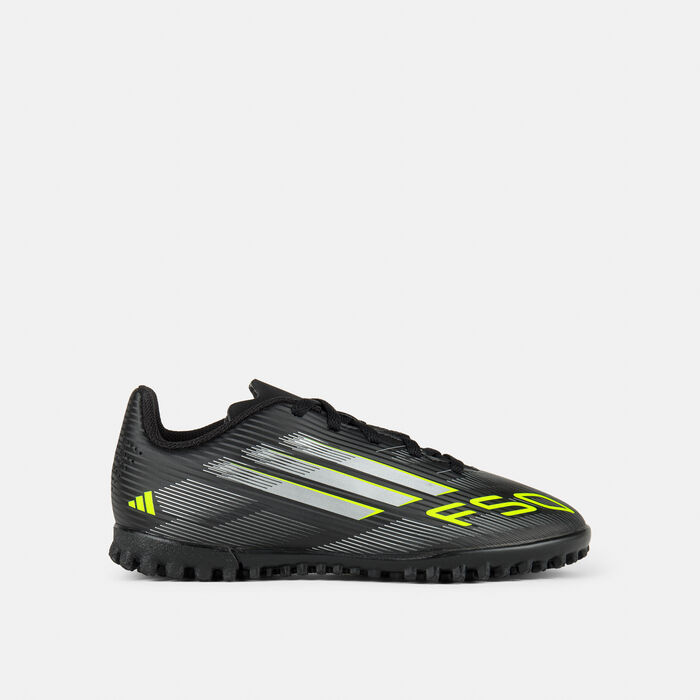 adidas Kids' F50 Club Turf Ground Football Shoes Black adidas Kids' F50 Club Turf Ground Football Shoes Black image number 0