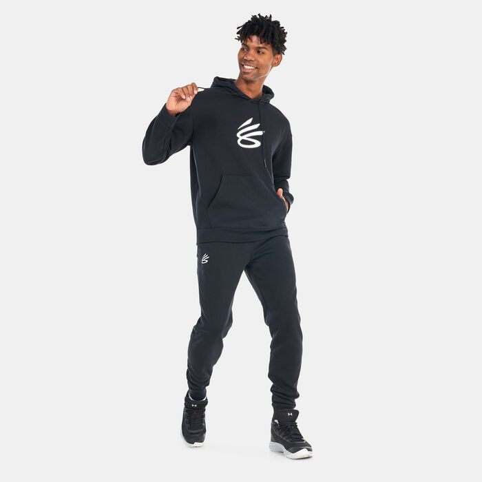 Under Armour Men's Curry Big Splash Hoodie Black Under Armour Men's Curry Big Splash Hoodie Black image number 2