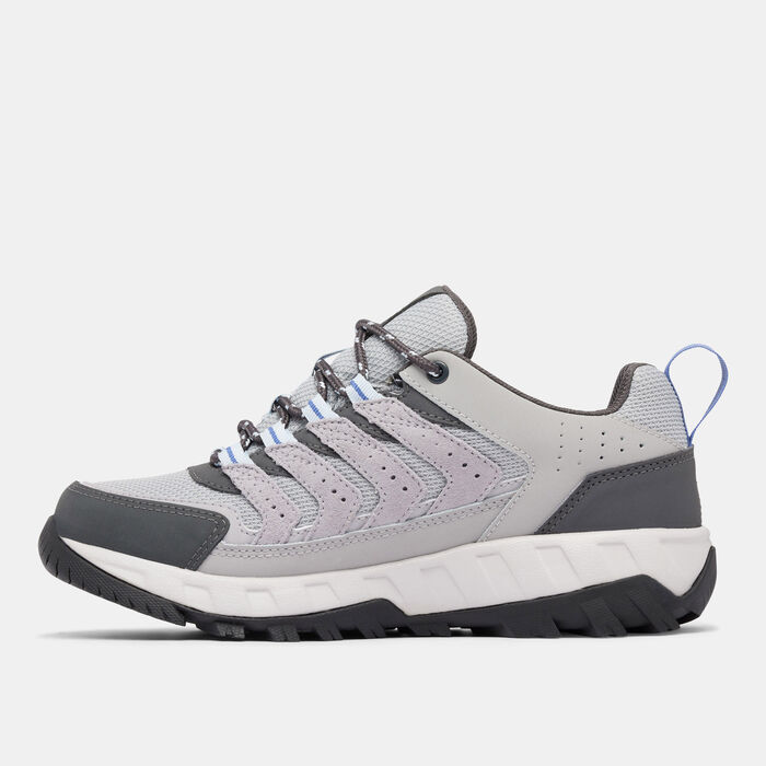 Columbia Women's Strata Trail Low Waterproof Boots Grey Columbia Women's Strata Trail Low Waterproof Boots Grey image number 2