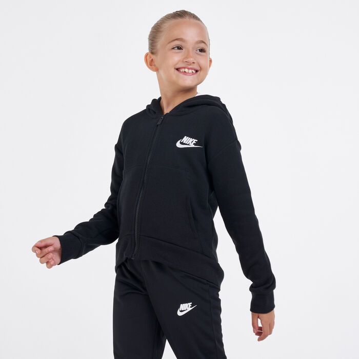 Nike Kids' Sportswear Club Fleece Hoodie Black Nike Kids' Sportswear Club Fleece Hoodie Black image number 0