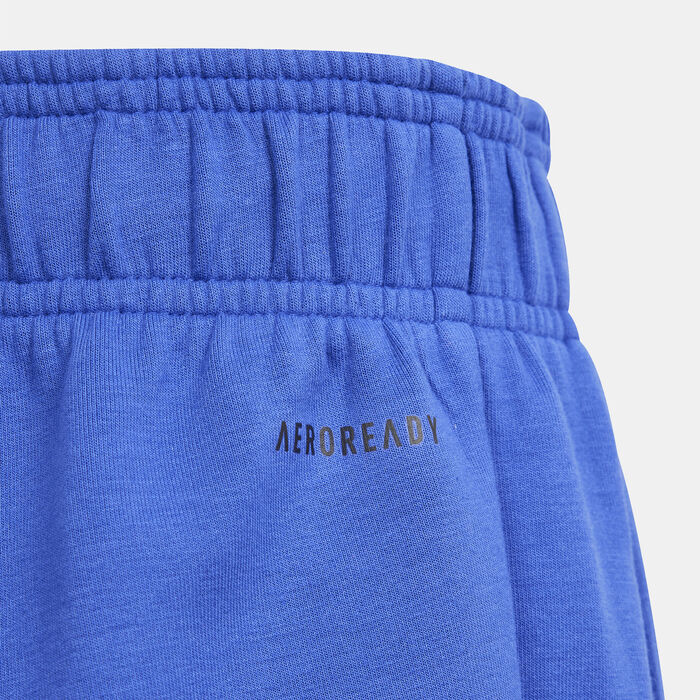 adidas Kids' Z.N.E. Shorts Blue adidas Kids' Z.N.E. Shorts Blue image number 4