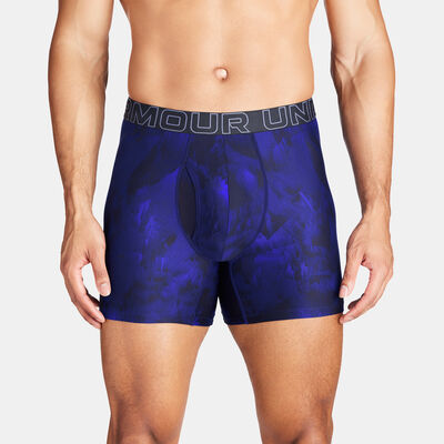 Under Armour Men's Performance Tech Boxerjock Boxers (3 Pack) Blue Under Armour Men's Performance Tech Boxerjock Boxers (3 Pack) Blue