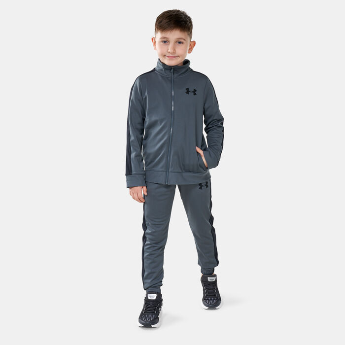 Under Armour Kids' UA Knit Tracksuit Grey image number 0