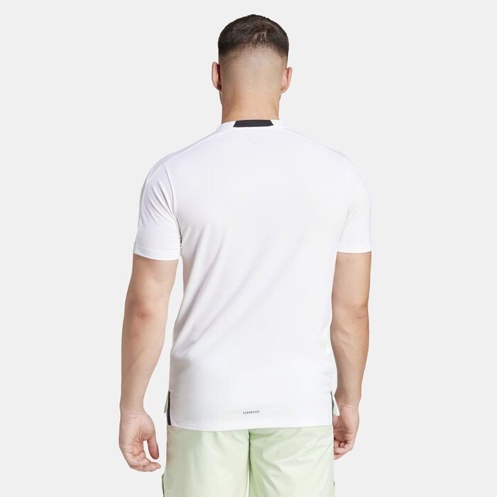 adidas Men's Designed For Training T-Shirt White adidas Men's Designed For Training T-Shirt White image number 1