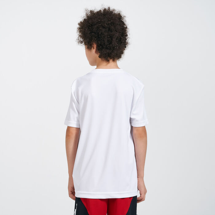 Jordan Kids' Split Decision T-Shirt (Older Kids) White Jordan Kids' Split Decision T-Shirt (Older Kids) White image number 1