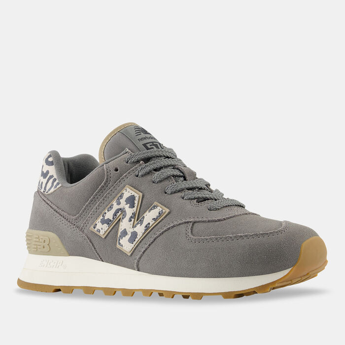 New Balance Women's 574 Shoes Grey image number 1