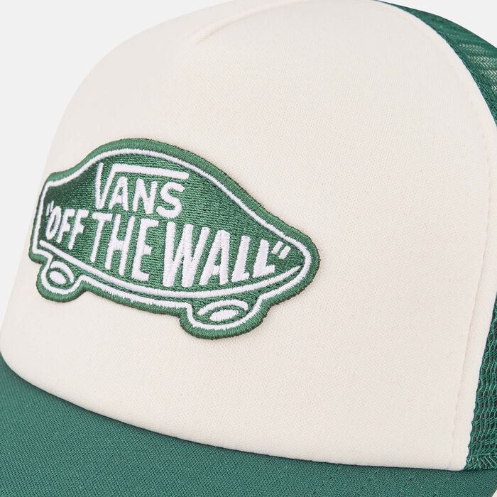 Vans Men's Classic Patch Curved Bill Trucker Cap Green Vans Men's Classic Patch Curved Bill Trucker Cap Green image number 2