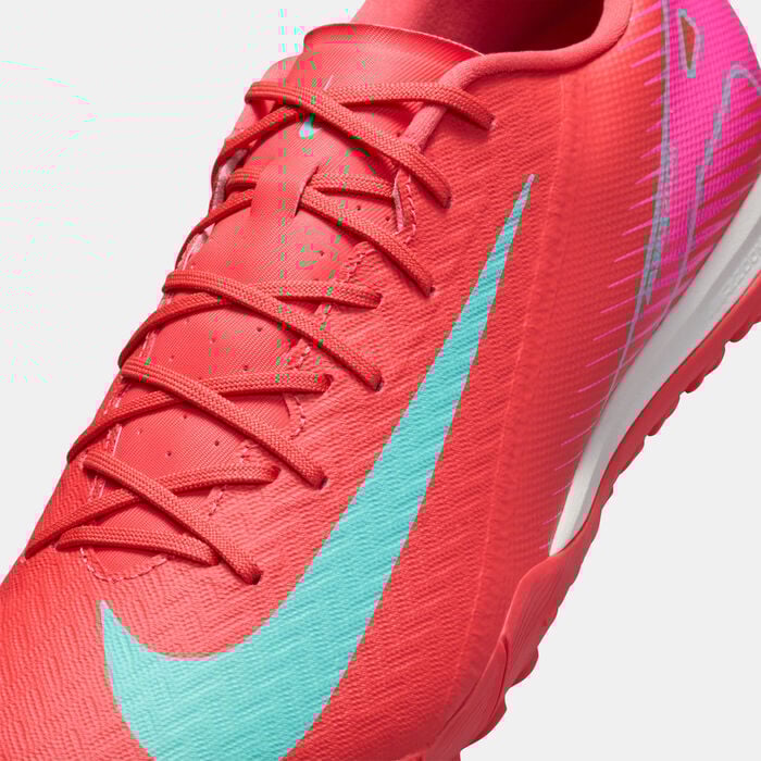 Nike Men's Mercurial Vapor 16 Academy Turf Ground Football Shoes Red Nike Men's Mercurial Vapor 16 Academy Turf Ground Football Shoes Red image number 4