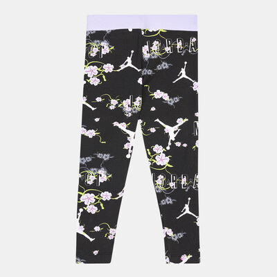 Jordan Kids' Air Garden High-Rise Leggings (Younger Kids) Black