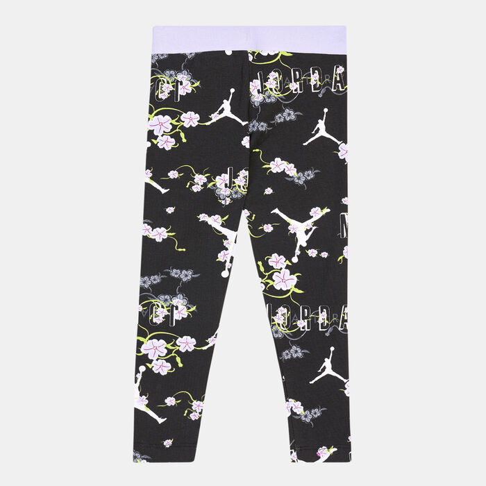 Jordan Kids' Air Garden High-Rise Leggings (Younger Kids) Black Jordan Kids' Air Garden High-Rise Leggings (Younger Kids) Black image number 1