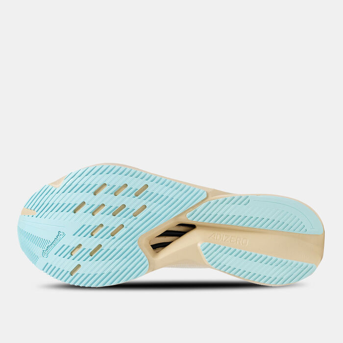 adidas Men's Desert Runner Adizero Boston 12 Running Shoes Beige adidas Men's Desert Runner Adizero Boston 12 Running Shoes Beige image number 3