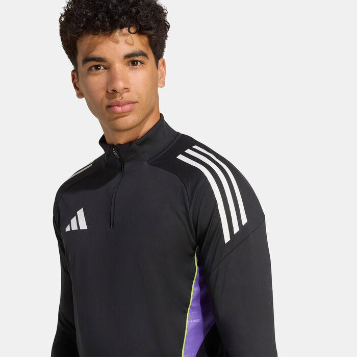 adidas Men's Tiro 25 Competition Training Football Top Black image number 2