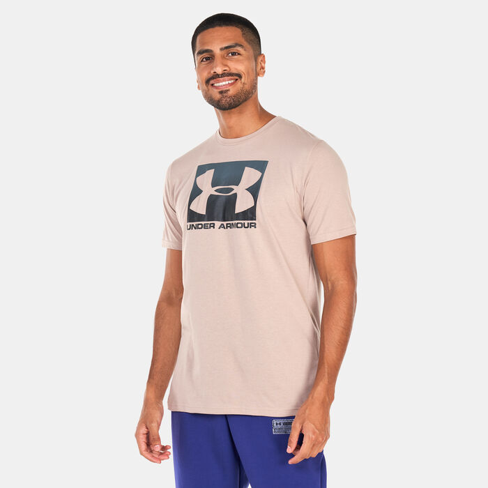 Under Armour Men's Boxed Sportstyle T-Shirt Brown Under Armour Men's Boxed Sportstyle T-Shirt Brown image number 0
