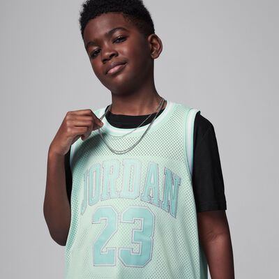 Jordan Kids' 23 Jersey Green