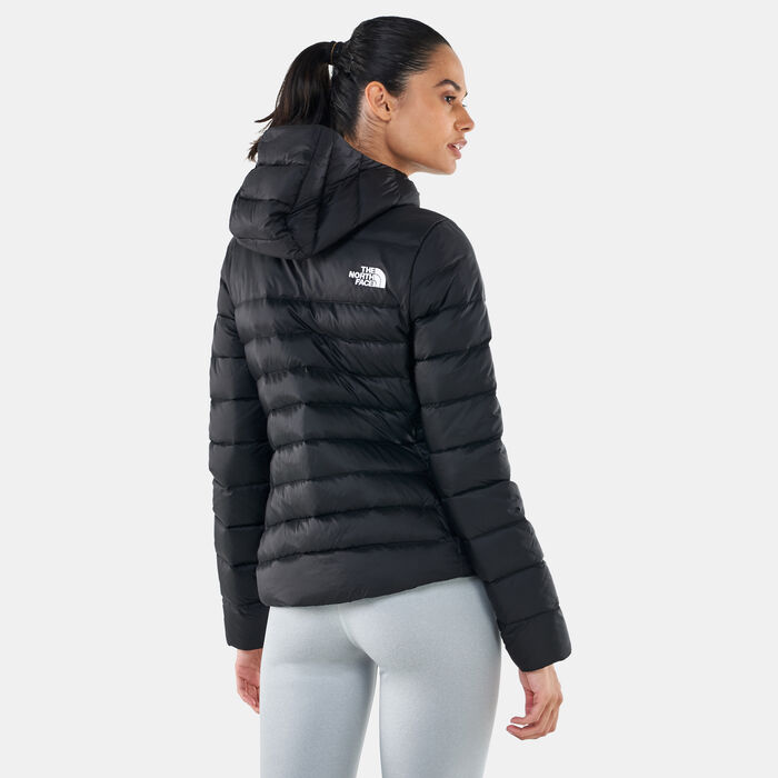 The North Face Women's Aconcagua Down Hoodie Black The North Face Women's Aconcagua Down Hoodie Black image number 1