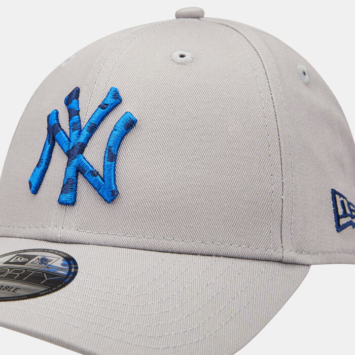 New Era Men's New York Yankees Infill 9FORTY Cap Grey New Era Men's New York Yankees Infill 9FORTY Cap Grey image number 2