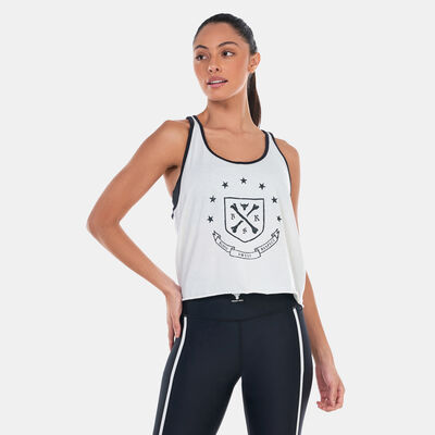 Under Armour Women's Project Rock Q3 Arena Tank Top White Under Armour Women's Project Rock Q3 Arena Tank Top White