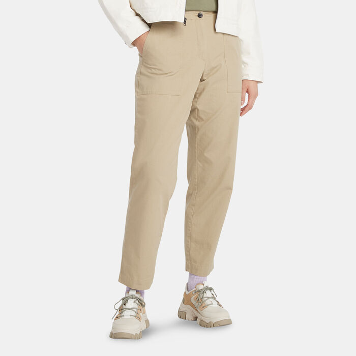 Timberland Women's Utility Fatigue Pants Gold image number 0