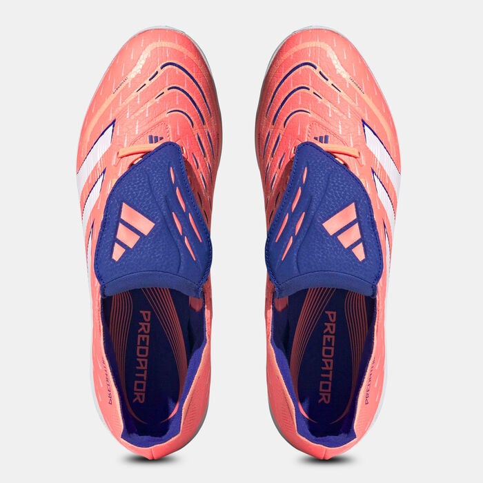 adidas Men's Predator League Fold-Over Tongue Turf Ground Football Shoes Orange adidas Men's Predator League Fold-Over Tongue Turf Ground Football Shoes Orange image number 7