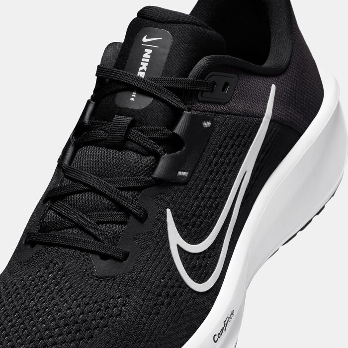 Nike Men's Quest 6 Road Running Shoes Black Nike Men's Quest 6 Road Running Shoes Black image number 5
