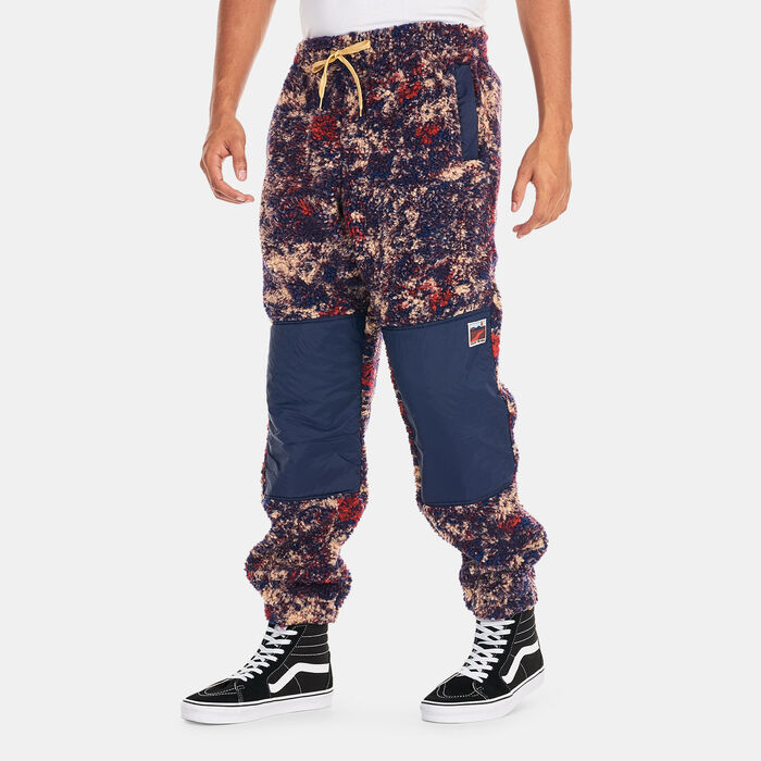 Vans Men's Blocked Relaxed Joggers Blue Vans Men's Blocked Relaxed Joggers Blue image number 0