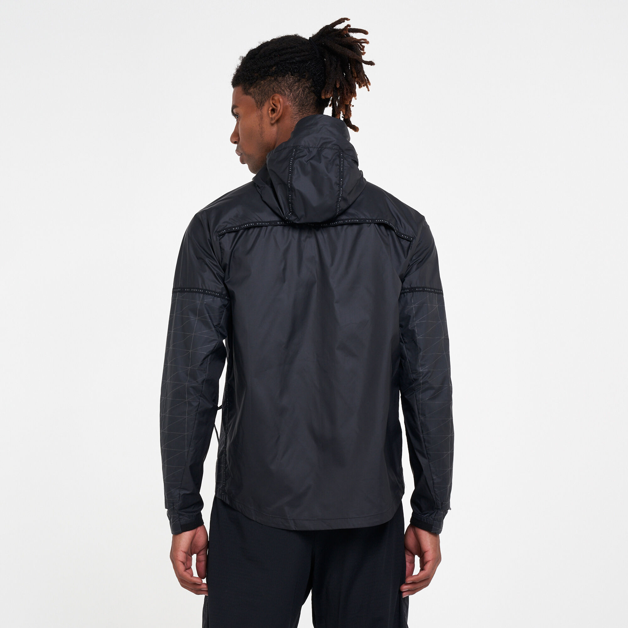 Men s Run Division Shield Flash Jacket
