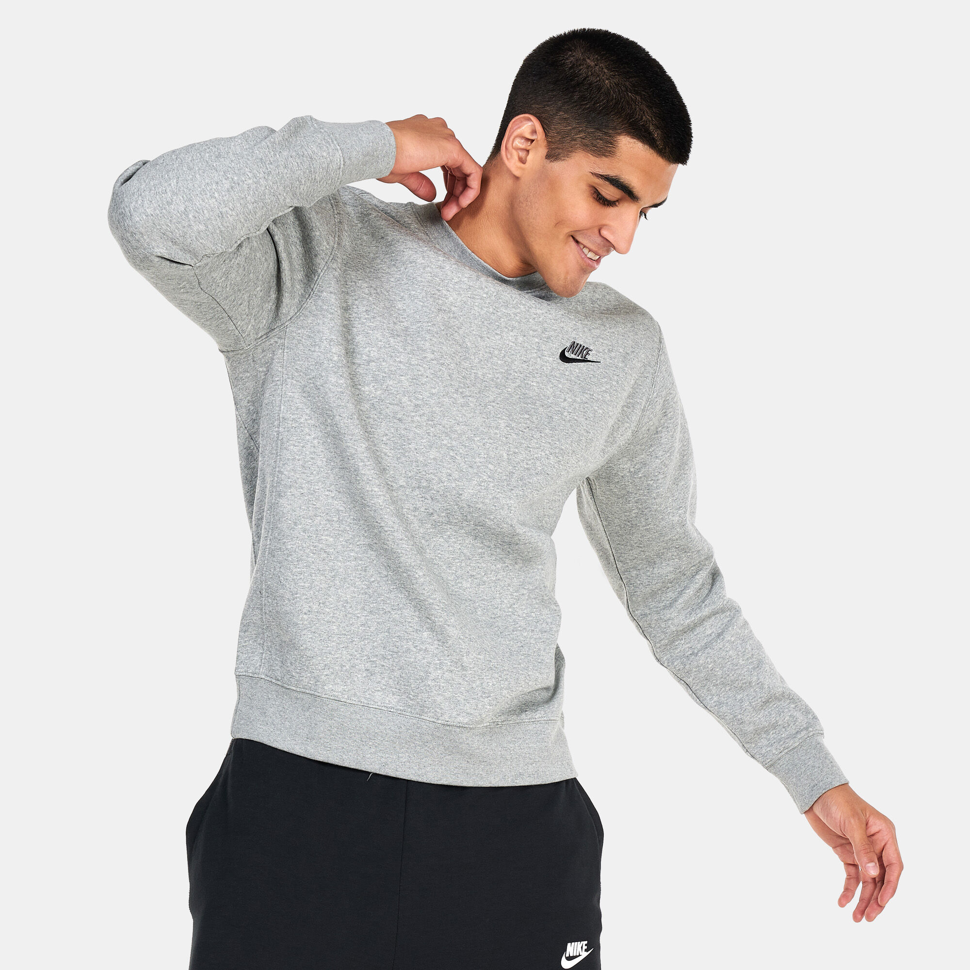 Nike sweatshirt charcoal on sale