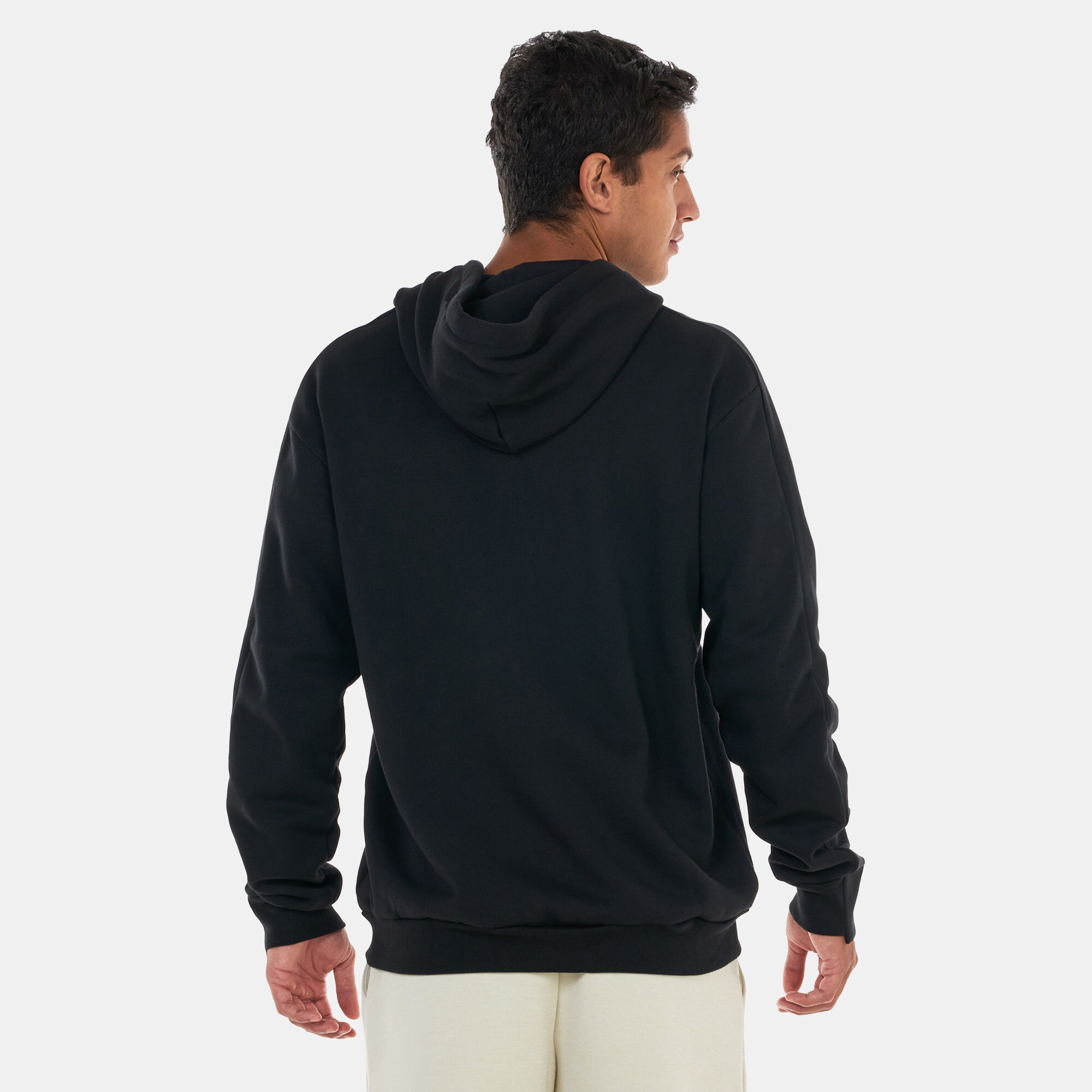 Plain black adidas hoodie shop
