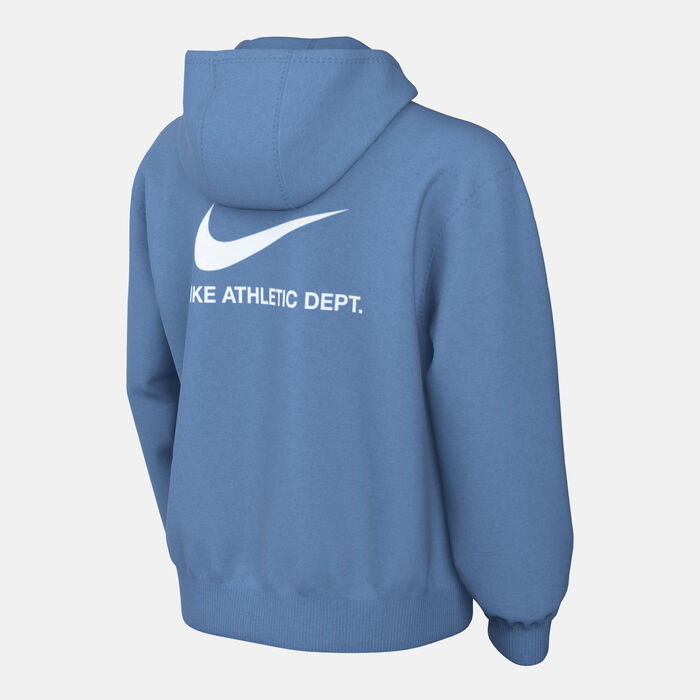 Nike Kids' Sportswear Fleece Hoodie Blue Nike Kids' Sportswear Fleece Hoodie Blue image number 1