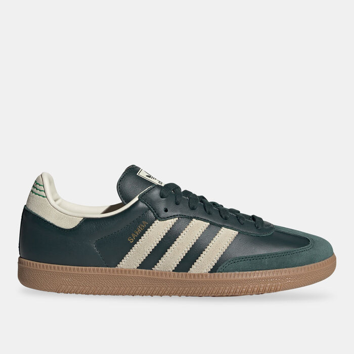 adidas Originals Men's Samba OG Shoes Green adidas Originals Men's Samba OG Shoes Green image number 0