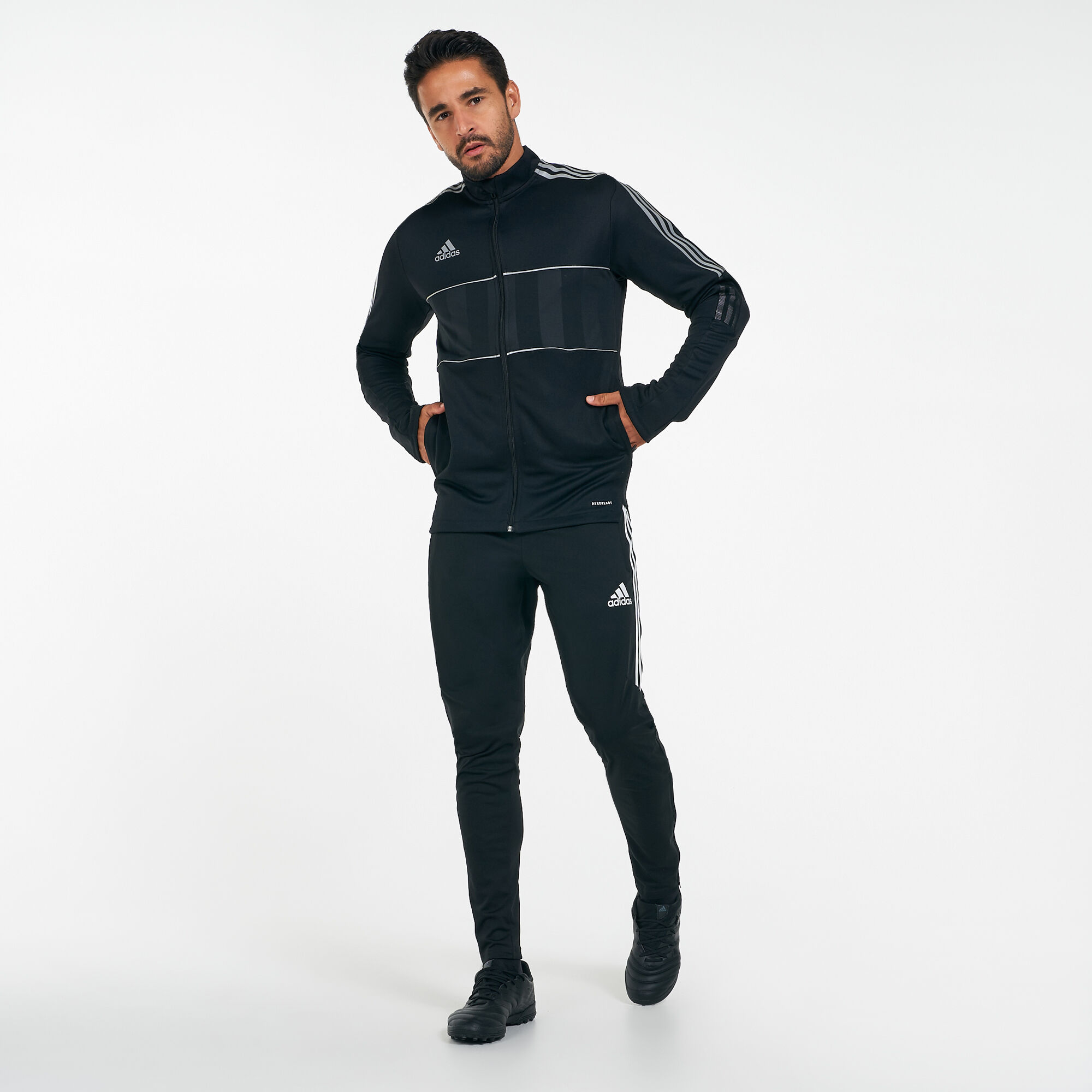 Reflective hot sale adidas tracksuit