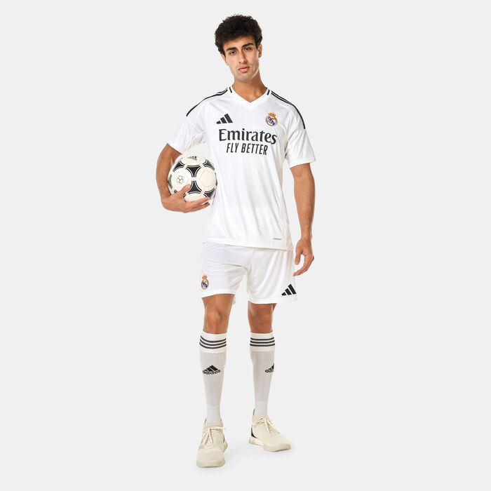 adidas Men's Real Madrid Home Football Jersey - 2024/25 White image number 2