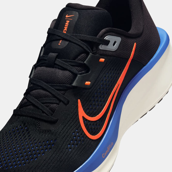 Nike Men's Quest 6 Road Running Shoes Black Nike Men's Quest 6 Road Running Shoes Black image number 4