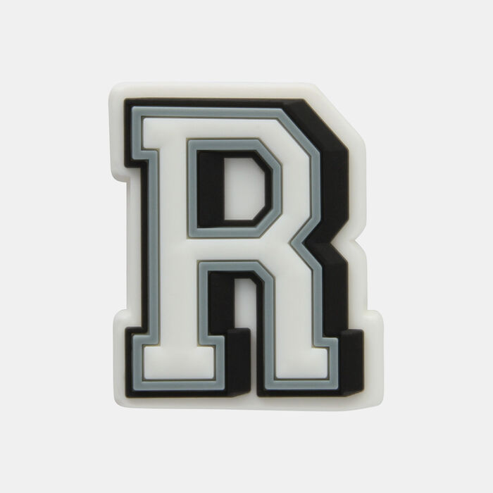 Crocs Letter R Shoe Charm Multi-Color Crocs Letter R Shoe Charm Multi-Color image number 0