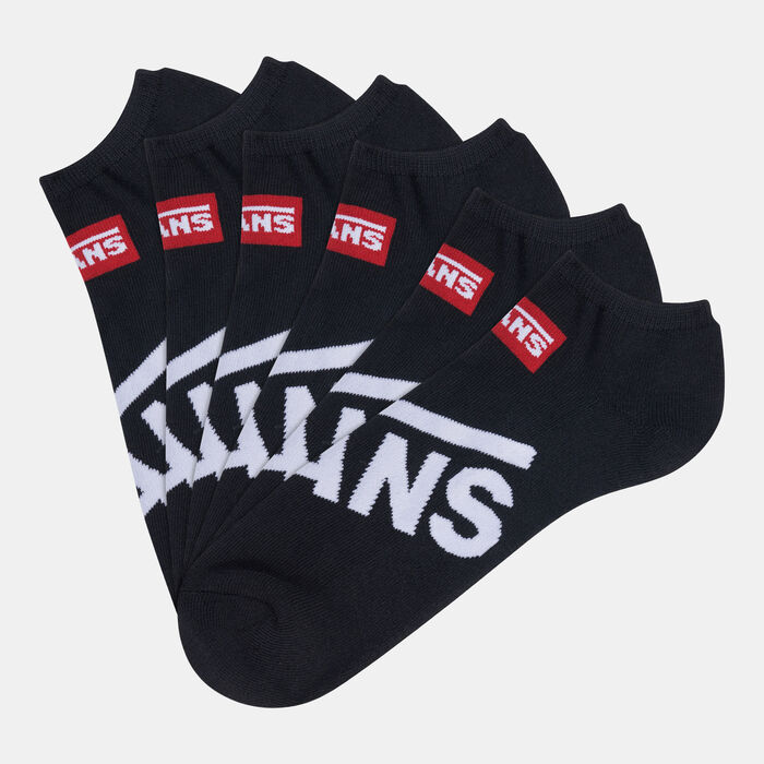 Vans Men's No-Show Socks (3 Pack) Black Vans Men's No-Show Socks (3 Pack) Black image number 0